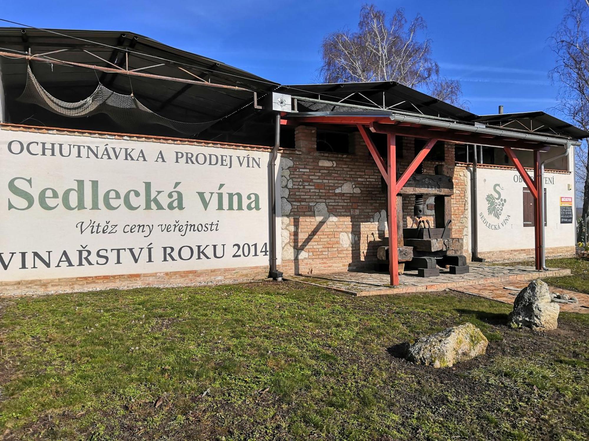 Penzion Sedlecká vína Sedlec  Exteriér fotografie